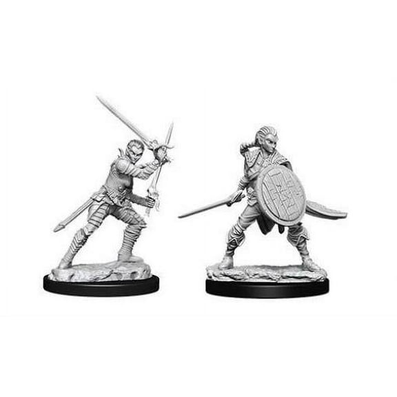 Pathfinder Battles Deep Cuts Unpainted Miniatures: Female Elf Fighter