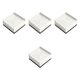thumbnail image 3 of Elevadores de cama para muebles, elevadores de patas, portátiles, simples, resistentes, antideslizantes, almohadillas para mesa, sofá y gabinete, 4 pi Albaricoque 4 cm, 3 of 9