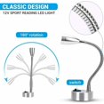 thumbnail image 2 of Applique Murale LED Sincero 12V Spot LED Lampe de Lecture Interrupteur, 2 of 5