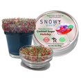 thumbnail image 1 of Snowy River Cocktail Sugar Rimmer Blends, Naturally Colored Sugar for Margaritas and Cocktails, Glass Rimmer, Sanding Sugar (Holiday), 1 of 4
