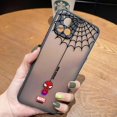 thumbnail image 3 of Matte Case for VIVO Y93 Y91C Y91 Y85 Y77 Y76 Y75 Y73 Y72 Y71 Y53 Y50 Y35 Y22 Y21 4G 5G Case Cartoon Marvel Spider-Man Spider Web, 3 of 5