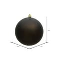 thumbnail image 2 of Vickerman 2.4" Gunmetal Matte Ball Ornament, 24 per Bag, 2 of 5