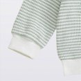 thumbnail image 6 of TOWED22 Baby Boy Football Outfit Waffle Knit Striped Long Sleeve Embroidered Round Neck Sweatshirt Pants Set Toddler Fall Clothes(Blazer,18-24 M), 6 of 8