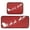 Red Background With White Snowflakes, variant on 2-Piece Ultra Soft Absorbent Floor Mats With Anti-Skid Backing For Kitchen Bathroom Laundry Room Gingerbread Cookies Snowmen