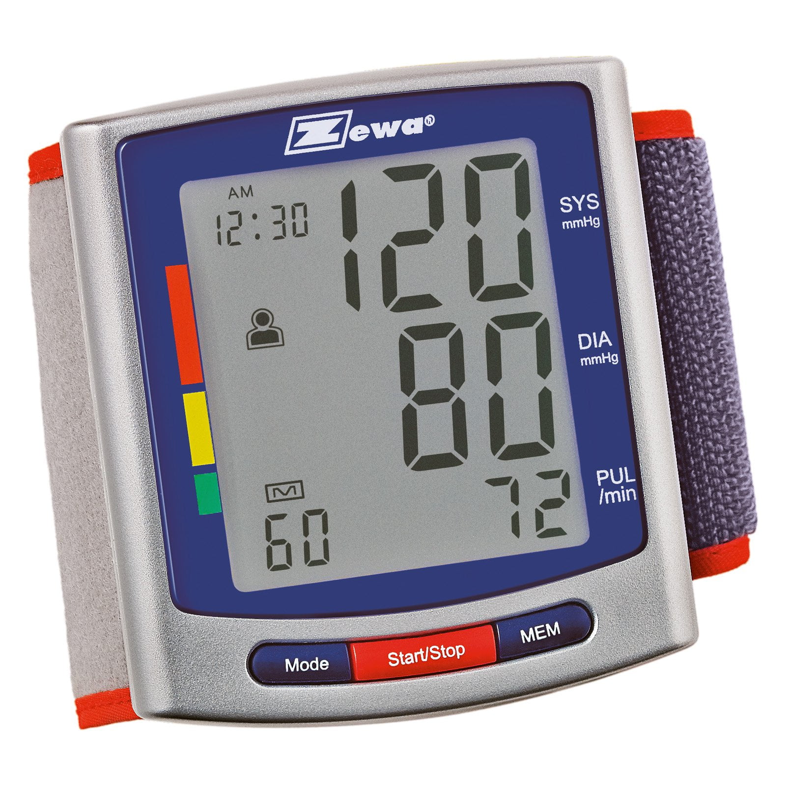 Zewa Wrist Model Blood Pressure Monitor, 1ct