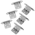 thumbnail image 4 of Shisuyan 6pcs Cabinet Door Spring Hinge 1/2 Inch Self Closing Spring Hinges With Mounting Screws For Kitchen Cabinets Cupboard Furniture Doors, 4 of 8
