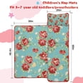 thumbnail image 5 of Pioneer Flower Floral Print Pattern Toddler Nap Mats for Kids Preschool,Sleeping Mat Bag or Kids,Toddler Sleeping Bag,Toddler Nap Mat or Daycare, 5 of 6