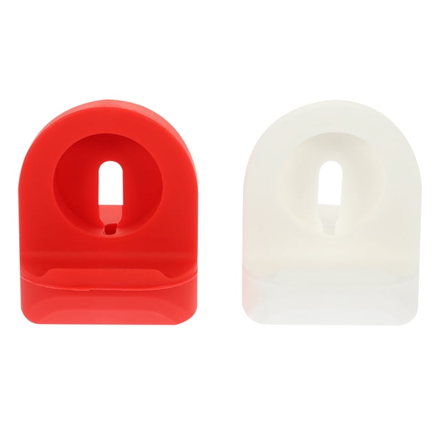 OFFIGAM 2Pcs Watch Charging Holder Silicone Stand Easy Carry Compact Safe for Smartwatch