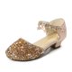 thumbnail image 1 of Sandalias de princesa para niñas, zapatos de lentejuelas de baile latino con purpurina para niños, mariposa, diamante, tacón alto, fiesta de verano, zapatos de cristal 31 Gao Jinjia LED, 1 of 2