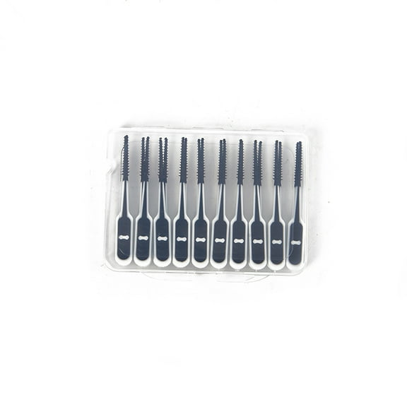 20Pcs Silicone Teeth Stick Tooth Picks Interdental Brushes Dental Cleaning Brush Teeth Care Dental Floss Toothpicks Oral Tools