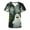 Green, variant on QATAINLAV Womens Halloween Holiday Scrubs Stretchy Medical Nursing Scrub Tops Cute Ghost Print Short Sleeve V Neck Tunic Shirt Working Uniform Scrubs with Pockets Limited Time Deal Green L