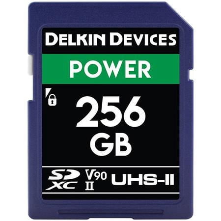 UPC: 0814373022893 | Power 256GB UHS-II U3/V90 SDXC Memory Card