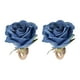 thumbnail image 1 of uds servilletero emulacional de madera de escritorio azul Simple servilletero con forma de flor para el hogar Hotel PartyRose Flower, 1 of 5