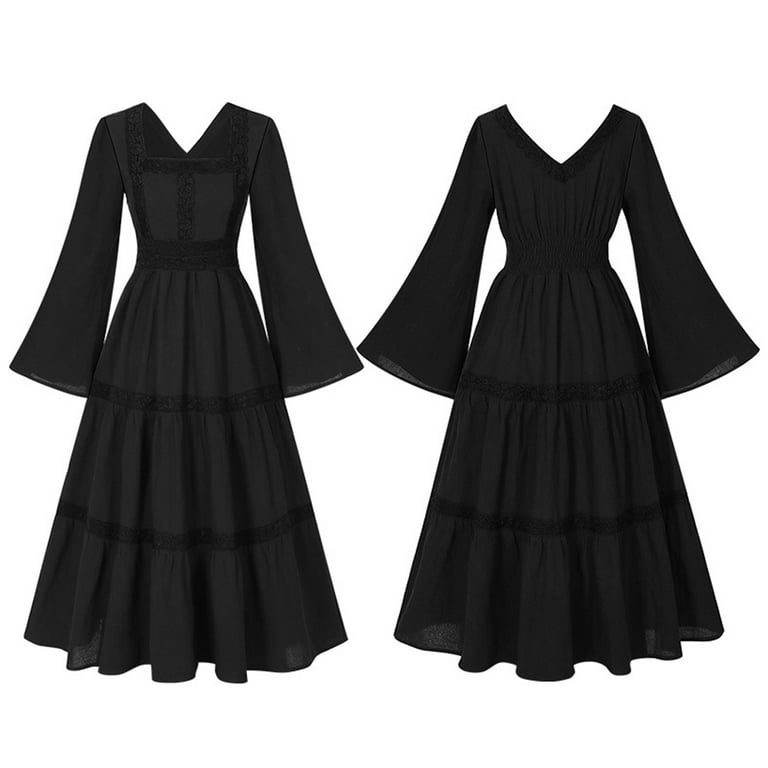 strapless open back dress Self-Portrait - Black Lace Insert Peplum Knit Midi Dress main image 0