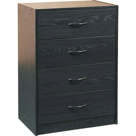 4 Drawer Dresser Black Com