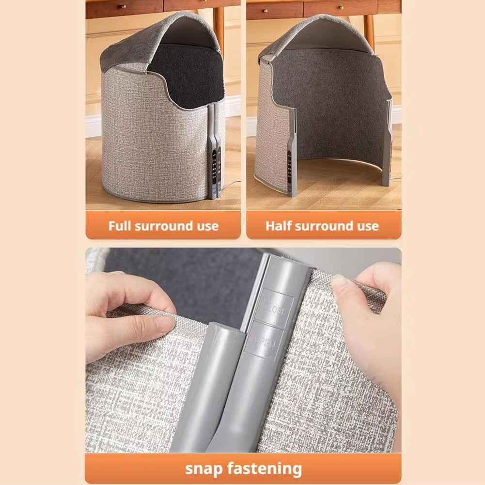 Foot Massager with Heat, Snailax Soothing Foot Warmer for Blood Circulation Gifts