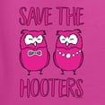 thumbnail image 6 of Wild Bobby Breast Cancer Awareness Save the Hooters 2 Chicks Funny Breast Cancer Awareness Women Graphic Long Sleeve T-Shirt, Fuschia, Large, 6 of 6