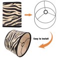 thumbnail image 4 of SHISUYAN Replacement Table Lamp Shade Bamboo Patterned Desk Lamp Shade No Power Cord, 4 of 9