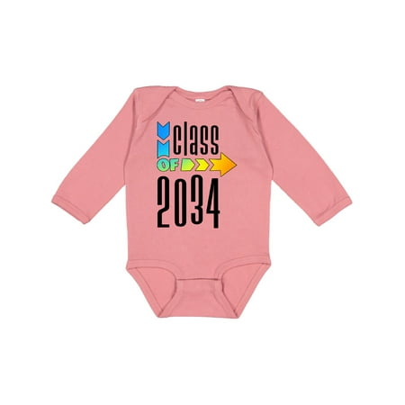 

Inktastic Class of 2034 Gift Baby Boy or Baby Girl Long Sleeve Bodysuit