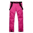 thumbnail image 4 of Homenesgenics Winter Pants Men Men's and Women's-board Double-board Windproof, and Warmth Thickened Ski Pants Pink S, 4 of 8