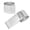 Silver, variant on allydrew 5mm x 5mm Self Adhesive Mosaic Glass Mirror Tile Stickers, 1592pcs for Arts and Crafts, Home Decoration, Rose Gold