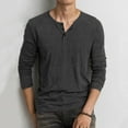 thumbnail image 2 of VJATTWR Men's Long Sleeve T-Shirt, Comfortable Crew Neck Bulk Tee, Heavy Xxl, 2 of 5