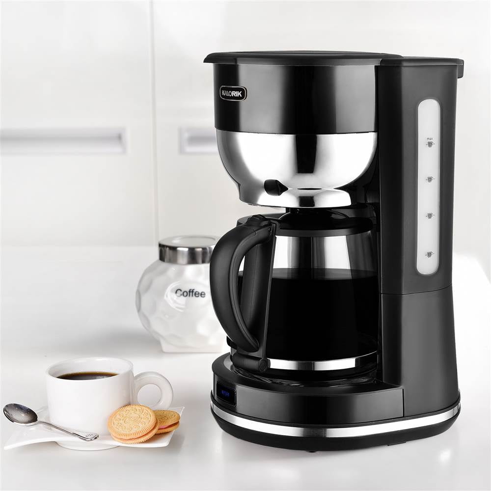  Kalorik 10 Cup Retro Coffee Maker (Cream): Home & Kitchen