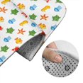 thumbnail image 5 of Yiaed Undersea Animals Print Bathroom Mat Set 2 Pieces Mat Anti-Skid Pad Ultra Soft and Absorbent Bathroom Bath Mat Contour Bath Rugs for Toilet Base, 5 of 6
