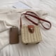 thumbnail image 4 of Bolsos Cruzados Crossbody-väskor för kvinnor Casual Vävd Handvävd väska Rotting strandväska (beige) Tmvgtek Para Estrenar, 4 of 8