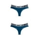 thumbnail image 4 of Minnieouse Tanga para niña, ropa interior de cintura baja con estampado calado de malla sin costuras, Mini bragas transpirables de Tanga para Yoga, bragas Verde SG 2piezas, 4 of 6