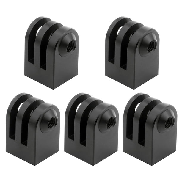 5 PCS Aleación aluminio Adaptador trípode tornillo 1/4 pulgadas para Hero 4-13 DJI OSMO