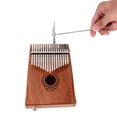 thumbnail image 2 of Easy To Carry 17 Keys Kalimba， Mahogany 17 Keys Finger Piano, For Musica Lovers Finger Piano Professionals Teaching Supplies Stage Performance, 2 of 8