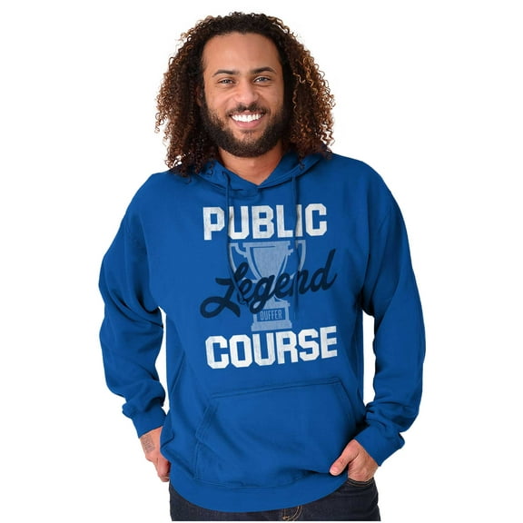 Course Legend Trophy Golfer Golfing Hoodie Sweatshirt Women Men Brisco Brands X