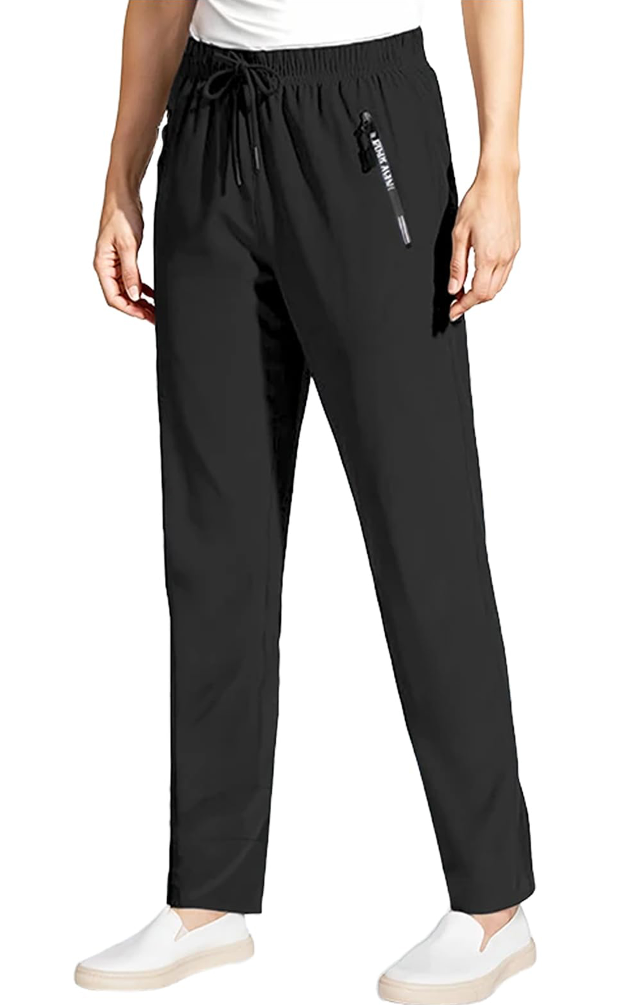 2026 Upgrade Stretch Active Pants for Women, Women's Ultra Stretch Ice Silk Comfort Casual Sweat-free Summer Pants