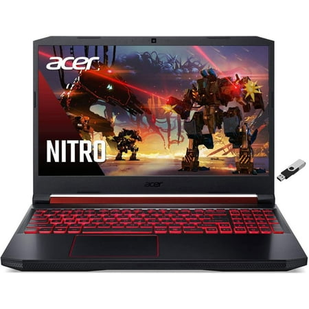 acer Nitro Gaming Laptop 2022-15.6" FHD NVIDIA GeForce RTX 3050 Ti - Intel Core i7-11800H 8 Cores - 24GB DDR4 1TB SSD -Backlit Keyboard Wi-Fi 6 Bluetooth 5.1 - Win10 Home TLG 32GB USB