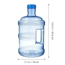 Soimiss Chiller Water Jug,5L Water Container Portable Water Bucket with Handle Portable for Car Carrying Camping