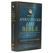 DR JACK W HAYFORD; THOMAS NELSON NKJV, Spirit-Filled Life Bible, Third Edition, Hardcover, Red Letter Edition, Comfort Print: Kingdom Equipping Through the Power of the Word (Hardcover)