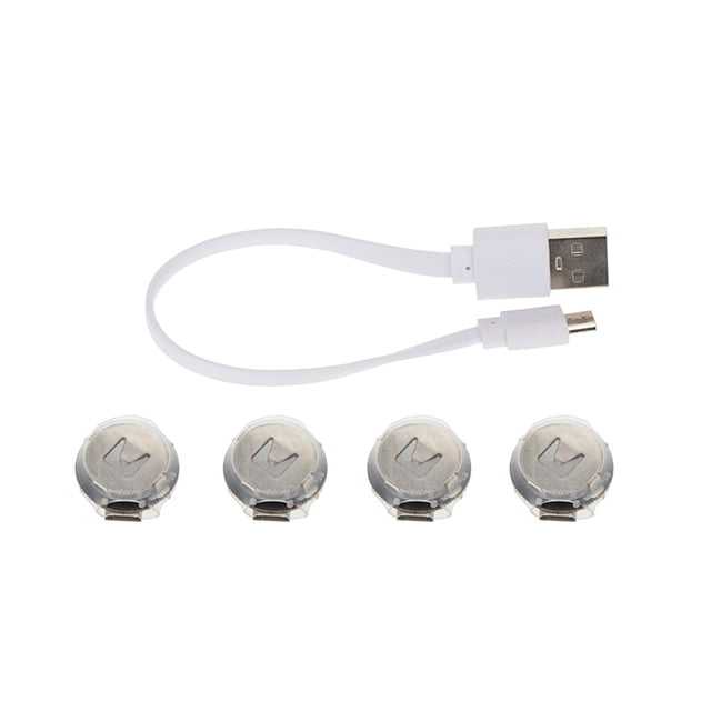 Drone LED Vuelo Señal Luces Plástico Modelo Coche Parpadeando Luz de cola Reemplace la iluminación Iluminación Drones actualizados Suministros 4 piezas Inevent FN000923-00