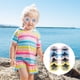 thumbnail image 2 of KAKOWELY 4 pares de gafas de sol para niños y niñas, bonitas gafas de sol para bebés y niños pequeños para verano., 2 of 4
