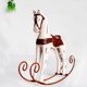thumbnail image 4 of Creativo, Moderno, Simple, Decoración para hogar, Artesanía De Resina, Adornos, Mini Caballo Mecedora, De Decoración Modelo Blanco cálido perfecl Caballo balancín de madera, 4 of 8