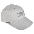 thumbnail image 2 of Gorra de Béisbol Reebok Vector Snapback de 6 Paneles Gris para Adultos, 2 of 5