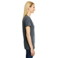 thumbnail image 3 of Hanes Ladies' X-Temp Triblend V-Neck T-Shirt - 42VT, 3 of 4