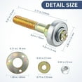 thumbnail image 2 of BESTYASH 4Pcs Metal Replacement Parts Rocking Chair Bearing M8x45mm for Home Improvement, 2 of 6