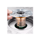 thumbnail image 2 of Coladera Universal Zero Olores Con Check Y Atrapa Cabellos, Plata, 2 of 5