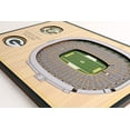 thumbnail image 3 of YouTheFan 8491379 NFL Green Bay Packers 3D StadiumViews Desktop Display - Lambeau Field, 3 of 4