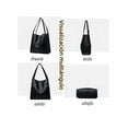 thumbnail image 4 of Bolso Para Mujer De Cuero Bolsa Tote Dama Bandolera Hombro Xtellar rojo, 4 of 4
