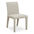 thumbnail image 3 of Moe's Home Collection MONTE Fabric Dining Chair -Set of Two Beige Color, 3 of 5