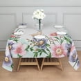thumbnail image 3 of Butterfly Square Tablecloth 42x42in-Waterproof Polyester Printed Table Cover, Wrinkle Resistant & Washable for Kitchen Dining Picnic Party Decor, Buffet Table, Holiday Party, Dinner, Wedding, 3 of 6