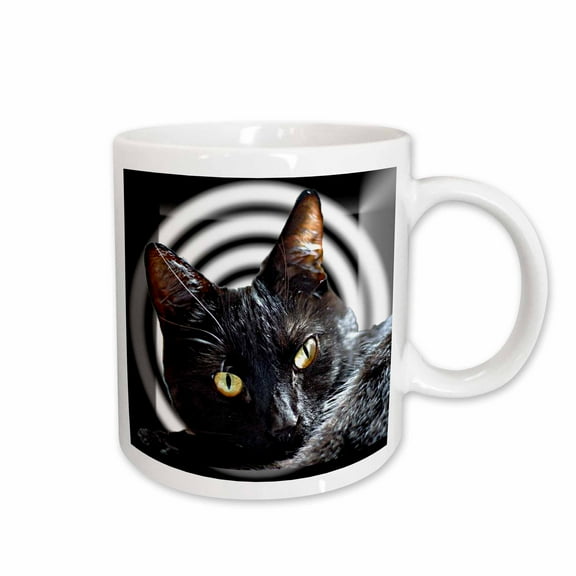 3drose, Black Cats Spell, 15oz Mug