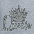 thumbnail image 6 of Wild Bobby, King Queen Valentines Day Outfit His and Hers Matching Couples Crewneck Sweatshirts, Heather Grey, Mens 3XL-Womens 2XL, 6 of 6